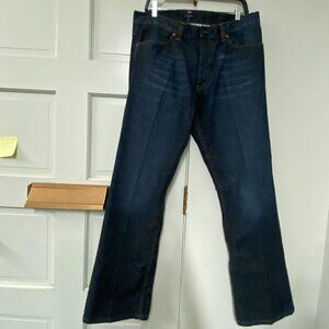 Paul Smith Jeans Mens  Button Fly Blue Denim Dark Wash Size 34L